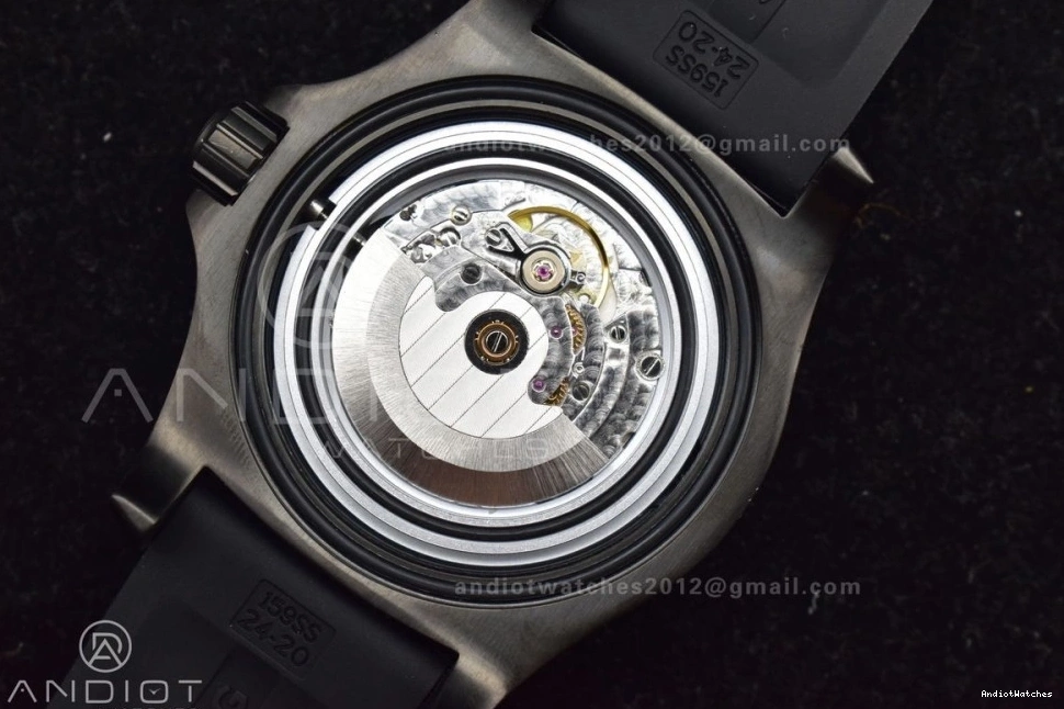 Superocean On Automatic A Rubber Black Black 1171 Edition TF Dial 44 Bezel SunProtective Black Best 1:1 Strap 1003